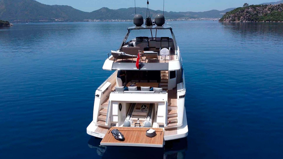 Аренда моторной яхты Ferretti 850 Shero в Турции